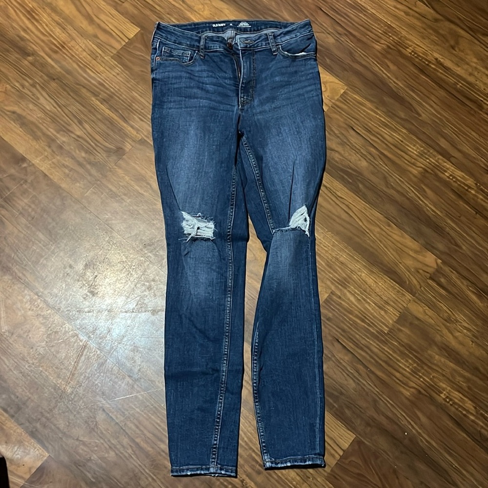 Women’s high-rise rockstar, super skinny jeans